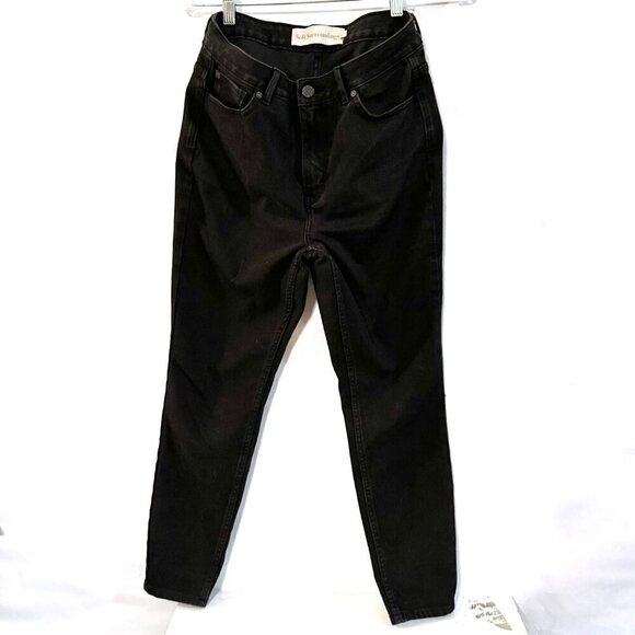 Soft Surroundings Pants Size 6  Black Jeans Denim  EUC - Picture 8 of 8